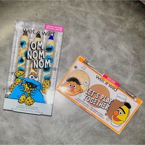 Wet n Wild Sesame Street Face Makeup 2pc Bundle